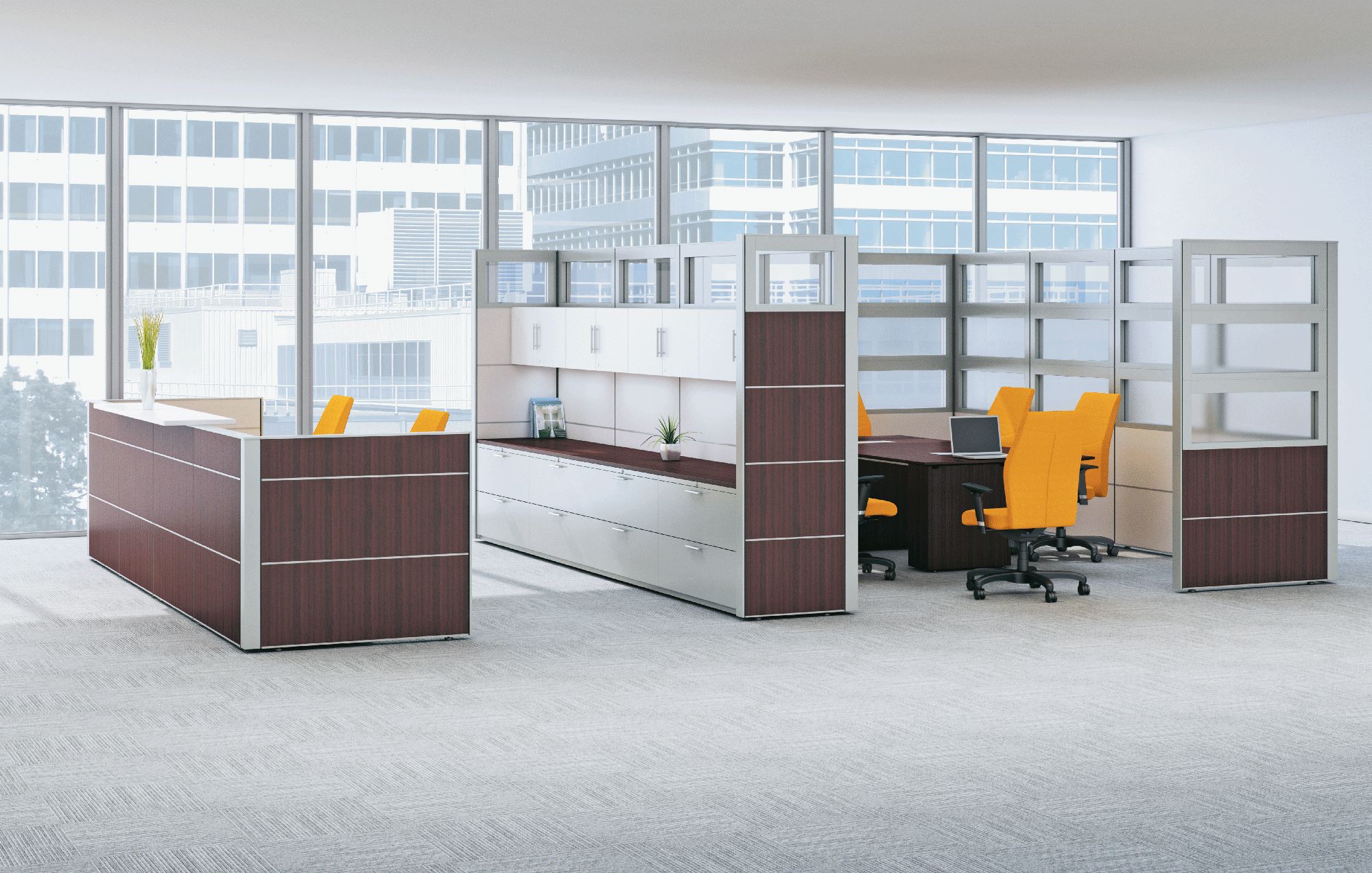 Open Plan Office Furniture Kansas City MO